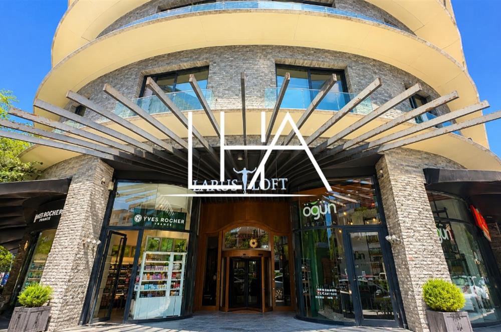 C21'DEN LARUS LOFT SİTESİ'NDE İÇ CEPHEYE BAKAN FULL EŞYALI DAİRE