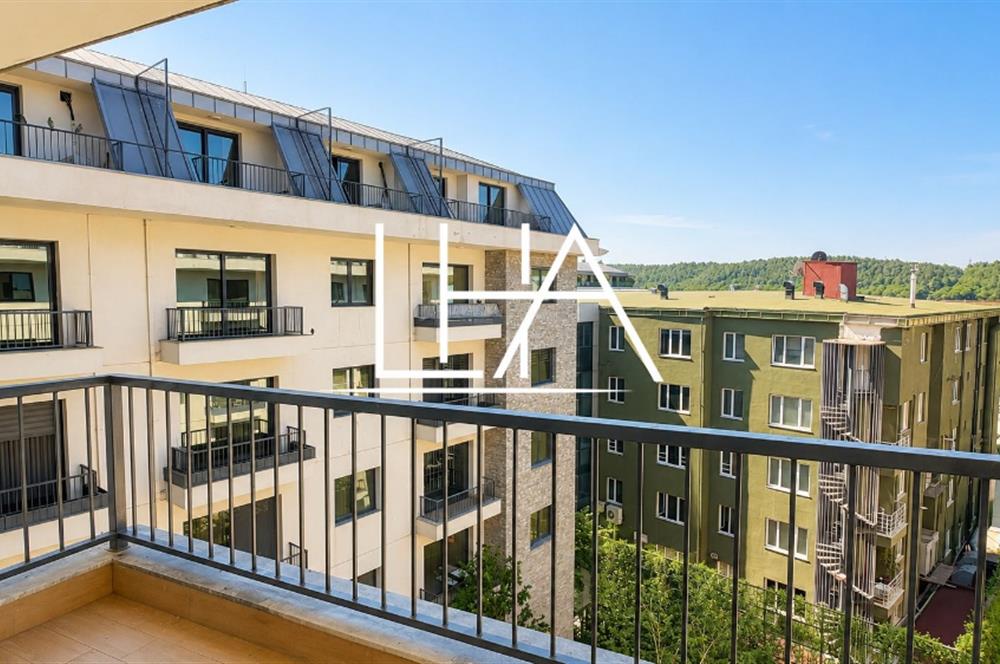 C21'DEN LARUS LOFT SİTESİ'NDE İÇ CEPHEYE BAKAN FULL EŞYALI DAİRE