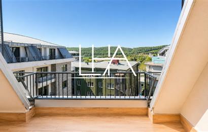 C21'DEN LARUS LOFT SİTESİ'NDE İÇ CEPHEYE BAKAN FULL EŞYALI DAİRE