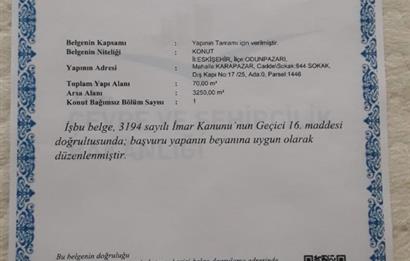CENTURY21 VİZYON'DAN SATILIK MÜSTAKİL TAPULU HOBİ BAHÇESİ