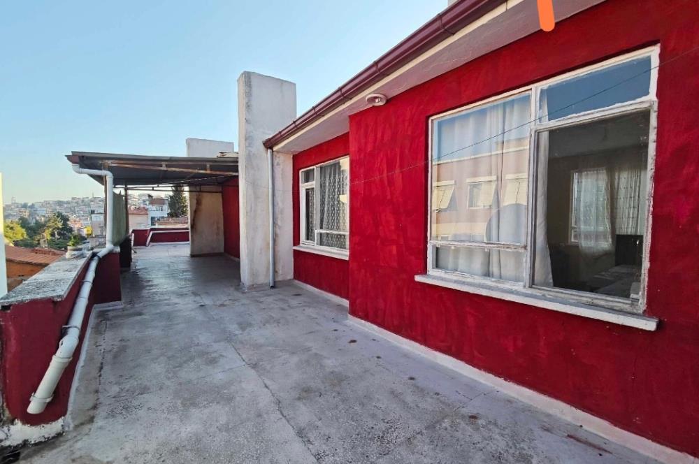 DİNKÇİLER MAHALLESİNDE   SATILIK  2+1  ÇATI KATI DAİRE CENTURY 21 BAL'DAN  