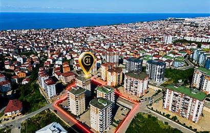 Bucak Mahallesi'nde satılık panoramik mağazaları 135 m2 daire