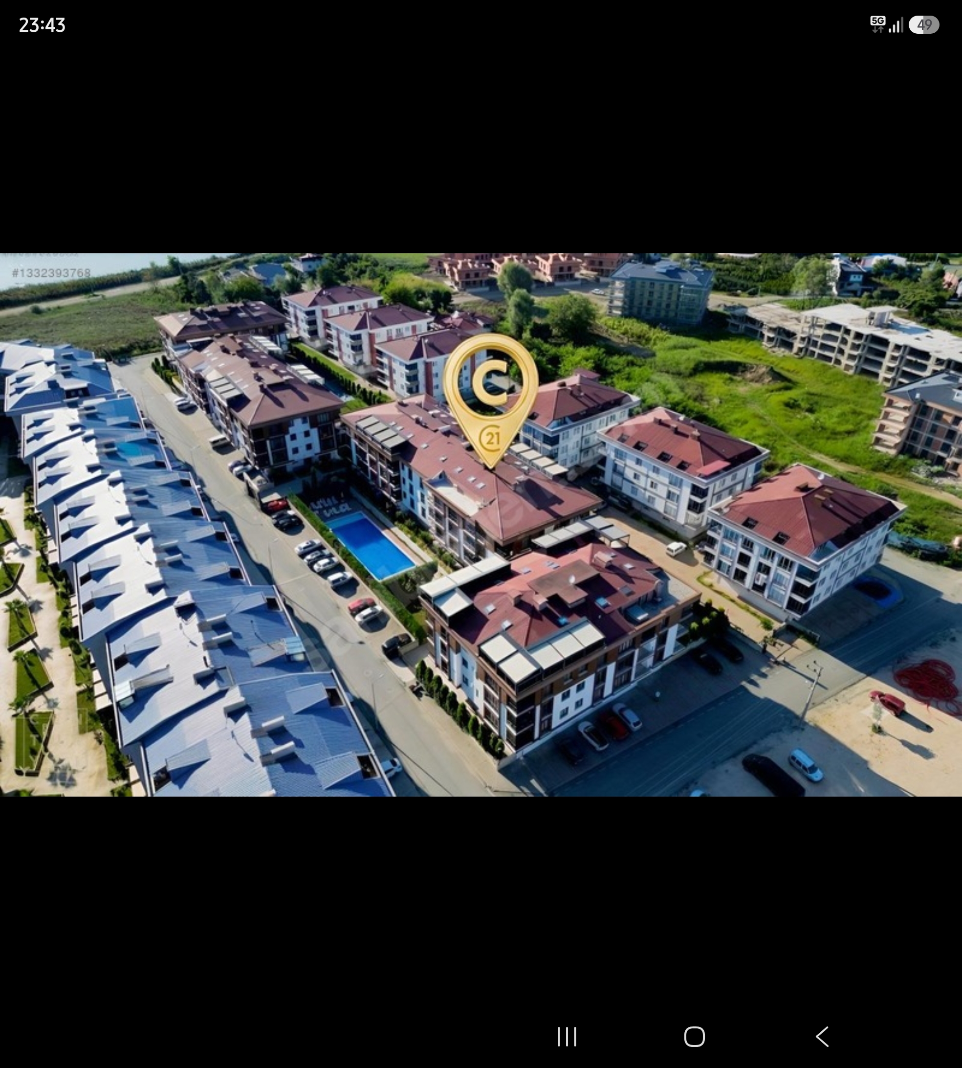Cumhuriyet Mahallesi River Port sitesi satılık 140m2 3+1