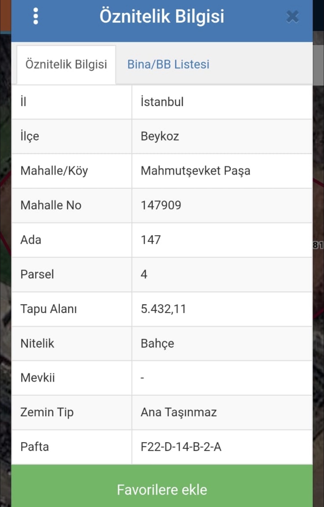 Beykoz Mahmutşevket Paşada 5.432 m' Yola Cephe Arsa