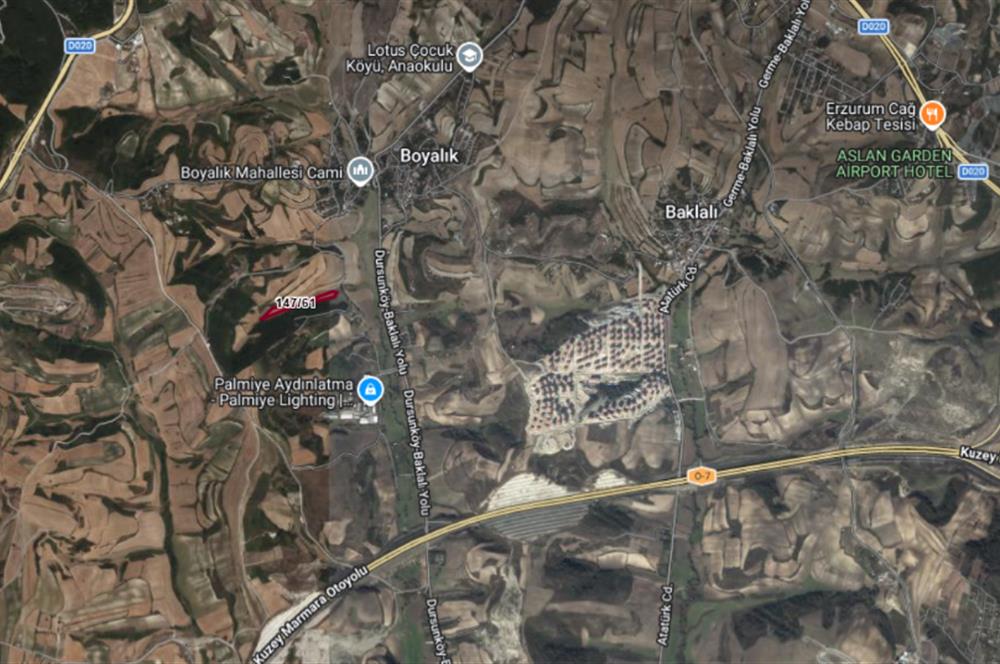 Arnavutköy Boyalık Kanal İstanbul Şehir Planında Müstakil Parsel