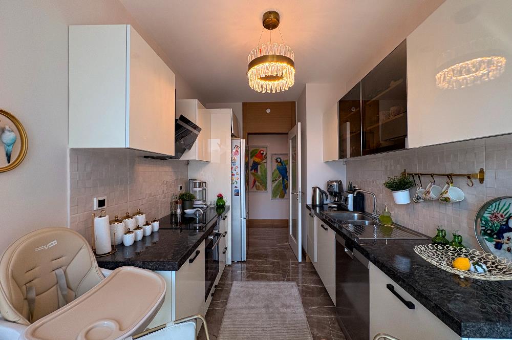 C21 ROOF ŞUA ELİTE FULL ÖZEL EŞYALI KİRALIK 3+1 KAPALI MUTFAK