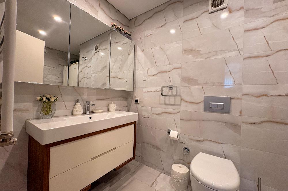 C21 ROOF ŞUA ELİTE FULL ÖZEL EŞYALI KİRALIK 3+1 KAPALI MUTFAK