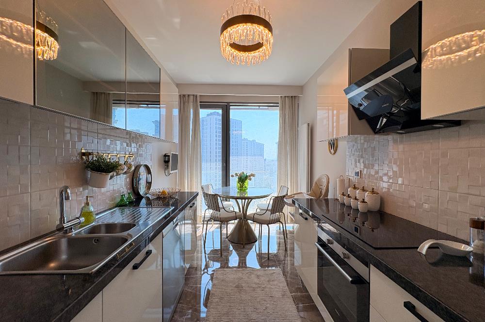 C21 ROOF ŞUA ELİTE FULL ÖZEL EŞYALI KİRALIK 3+1 KAPALI MUTFAK