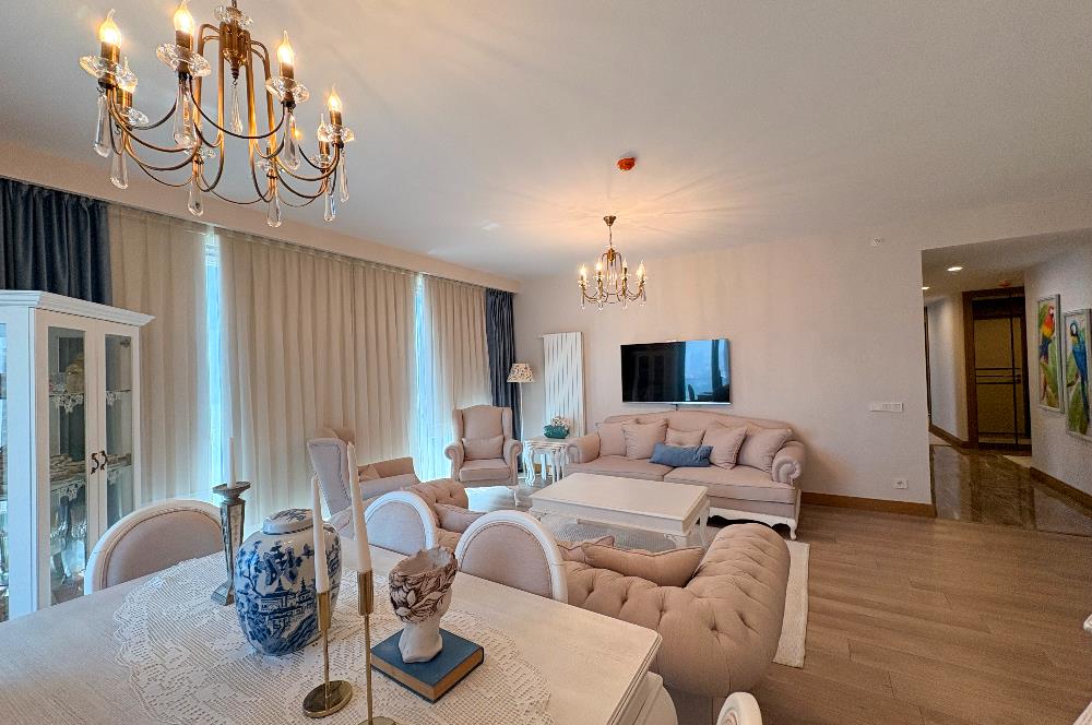 C21 ROOF ŞUA ELİTE FULL ÖZEL EŞYALI KİRALIK 3+1 KAPALI MUTFAK