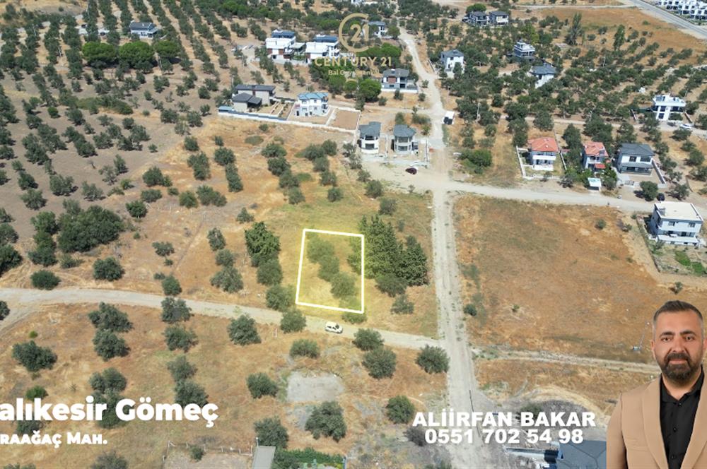 Gömeç Karaağaç'ta Satılık, 506 m² Villa Arsası
