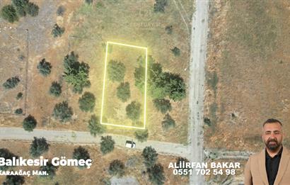 Gömeç Karaağaç'ta Satılık, 506 m² Villa Arsası