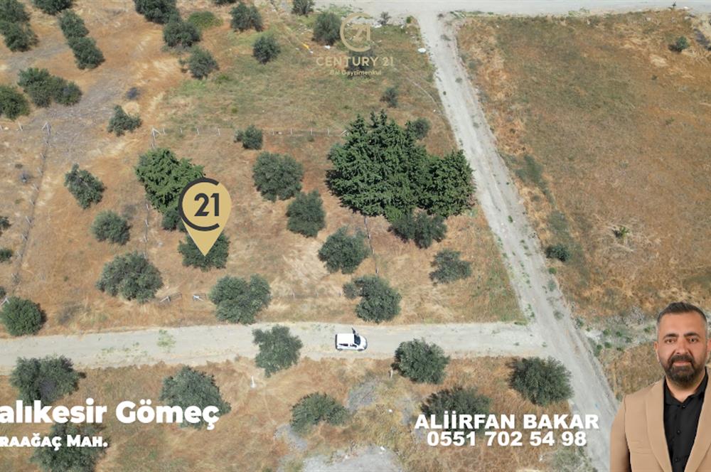 Gömeç Karaağaç'ta Satılık, 505 m² Villa Arsası