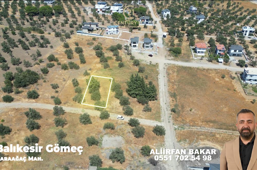 Gömeç Karaağaç'ta Satılık, 505 m² Villa Arsası