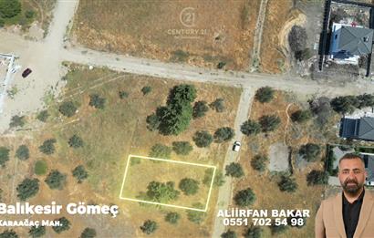 Gömeç Karaağaç'ta Satılık, 505 m² Villa Arsası