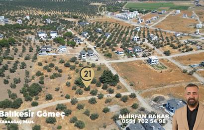 Gömeç Karaağaç'ta Satılık, 505 m² Villa Arsası