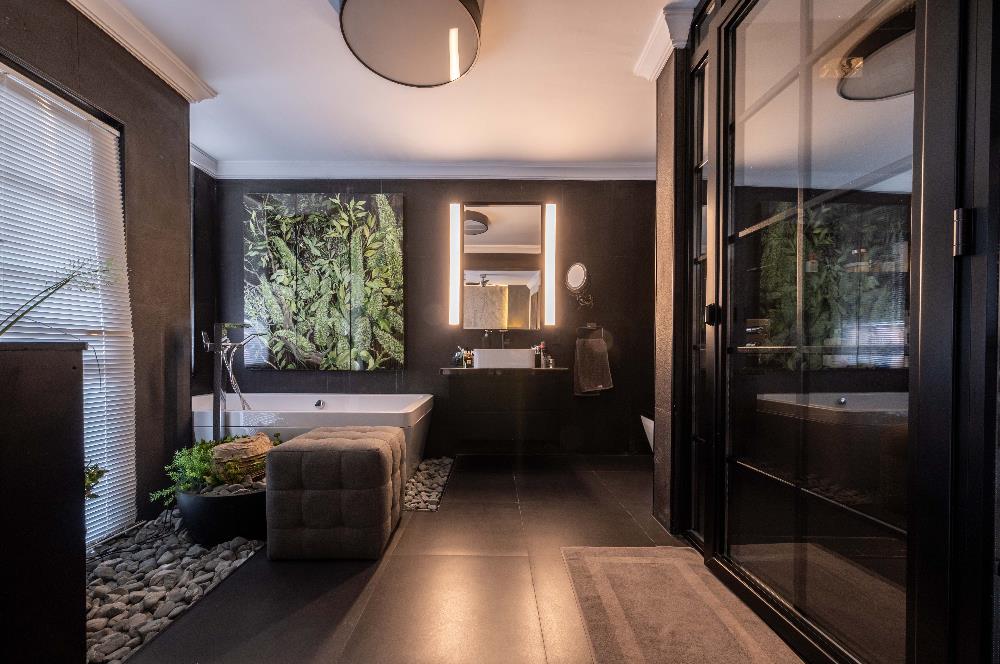C21 DEN ZAMAN ÖTESİNDE MİMARİ YAPI 45M² TERASLI ŞÖMİNELİ DUBLEKS
