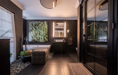 C21 DEN ZAMAN ÖTESİNDE MİMARİ YAPI 45M² TERASLI ŞÖMİNELİ DUBLEKS