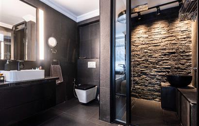 C21 DEN ZAMAN ÖTESİNDE MİMARİ YAPI 45M² TERASLI ŞÖMİNELİ DUBLEKS