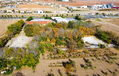 ANKARA ŞEREFLİKOÇHİSAR DİNLENME TESİSİ 32.000M2 ARSA İÇİNDE