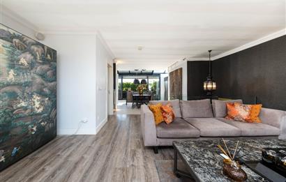 C21 DEN ZAMAN ÖTESİNDE MİMARİ YAPI 45M² TERASLI ŞÖMİNELİ DUBLEKS