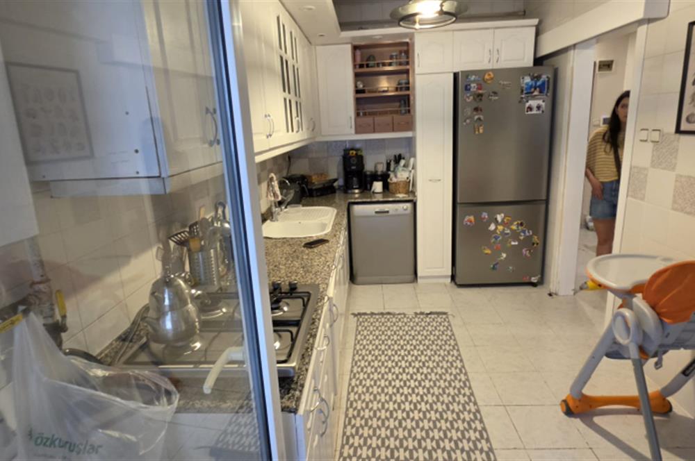 Koşuyolu Özlem Sitesi'nde bakımlı 3+1 kiralık ÇİFT ASANSÖRLÜ