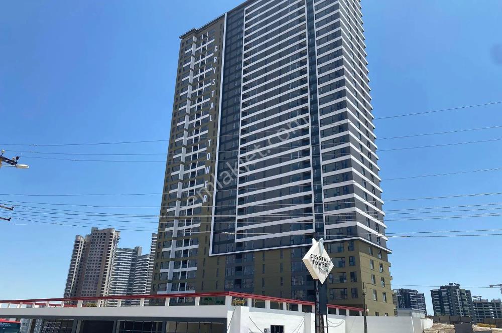 CRYSTAL TOWER VADİ'DE YÜKSEK KAT MANZARALI SATILIK 2+1 DAİRE