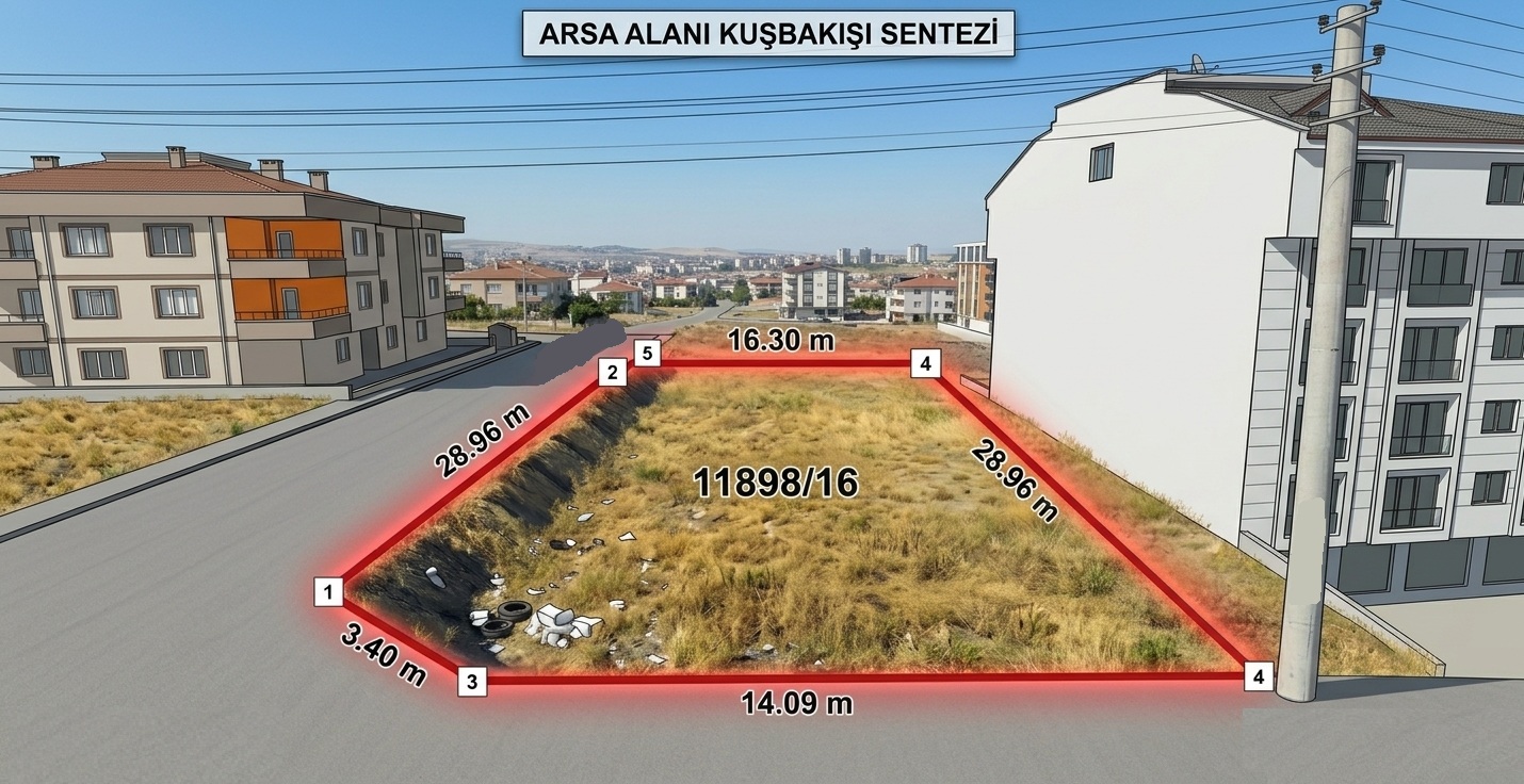 C21 BAL'dan 2.SAKARYA TİCARİ + KONUT İMARLI SATILIK ARSA