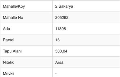 C21 BAL'dan 2.SAKARYA TİCARİ + KONUT İMARLI SATILIK ARSA