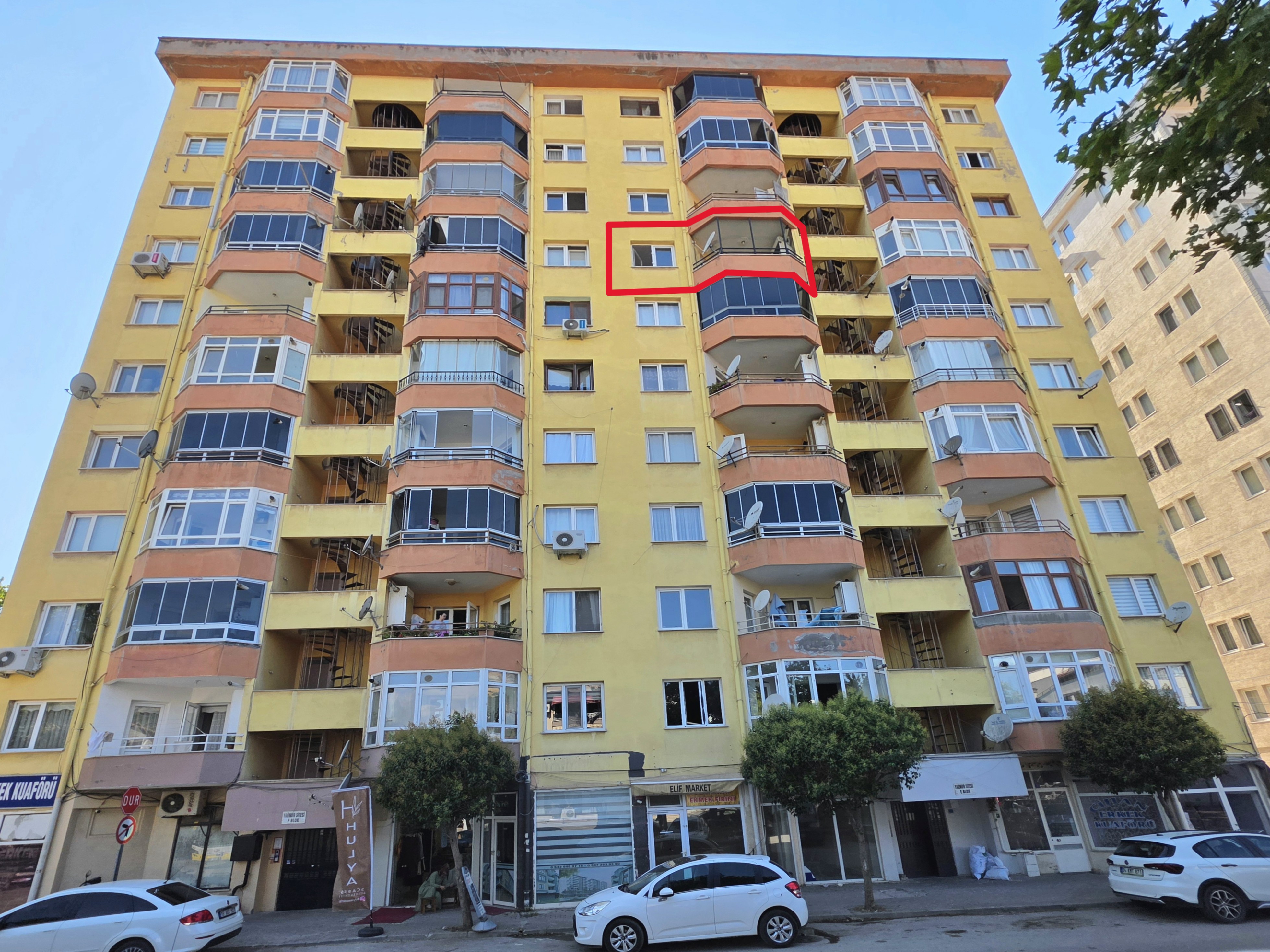 C21 Cius; Sosyal Yaşam Civ. Arakat Asansörlü 3+1 Kiralık Daire