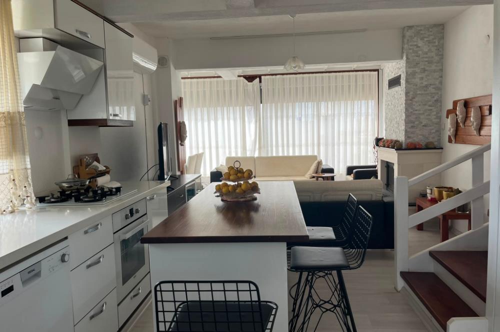 Milas Kıyıkışlacık Selkent Sitesi'nde Deniz Manzaralı Villa