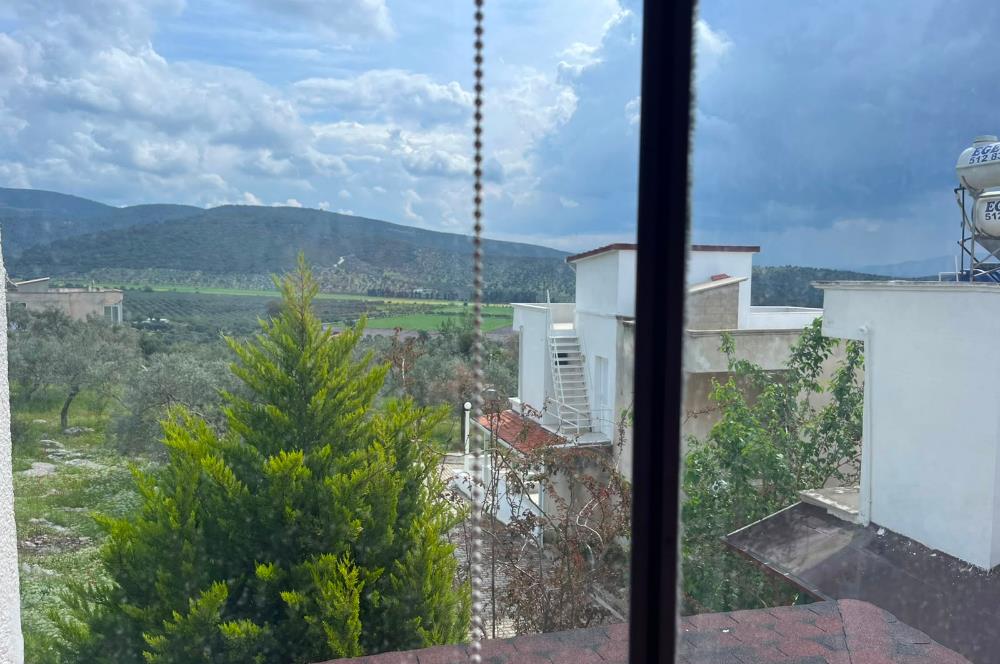Milas Kıyıkışlacık Selkent Sitesi'nde Deniz Manzaralı Villa