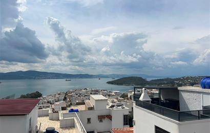 Milas Kıyıkışlacık Selkent Sitesi'nde Deniz Manzaralı Villa