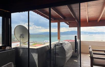 Milas Kıyıkışlacık Selkent Sitesi'nde Deniz Manzaralı Villa