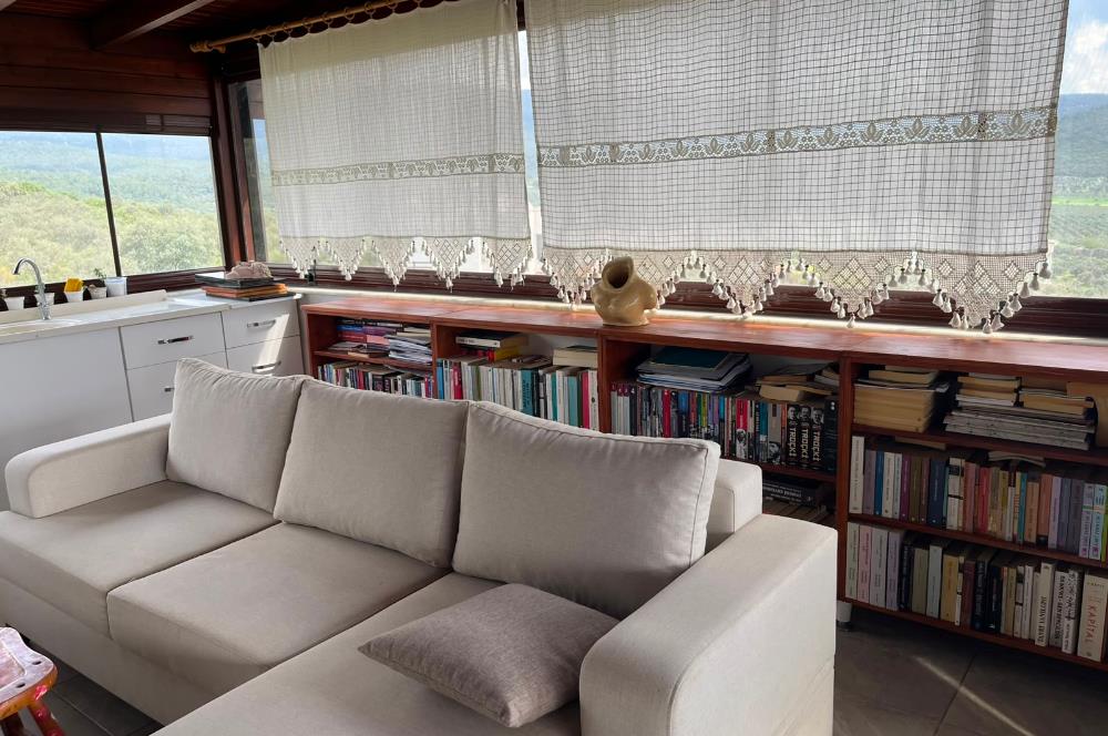 Milas Kıyıkışlacık Selkent Sitesi'nde Deniz Manzaralı Villa