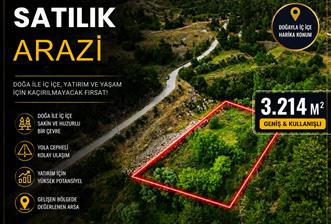Muğla Kavaklıdere'de Satılık 3.214 m² Arazi - 1 - 36957