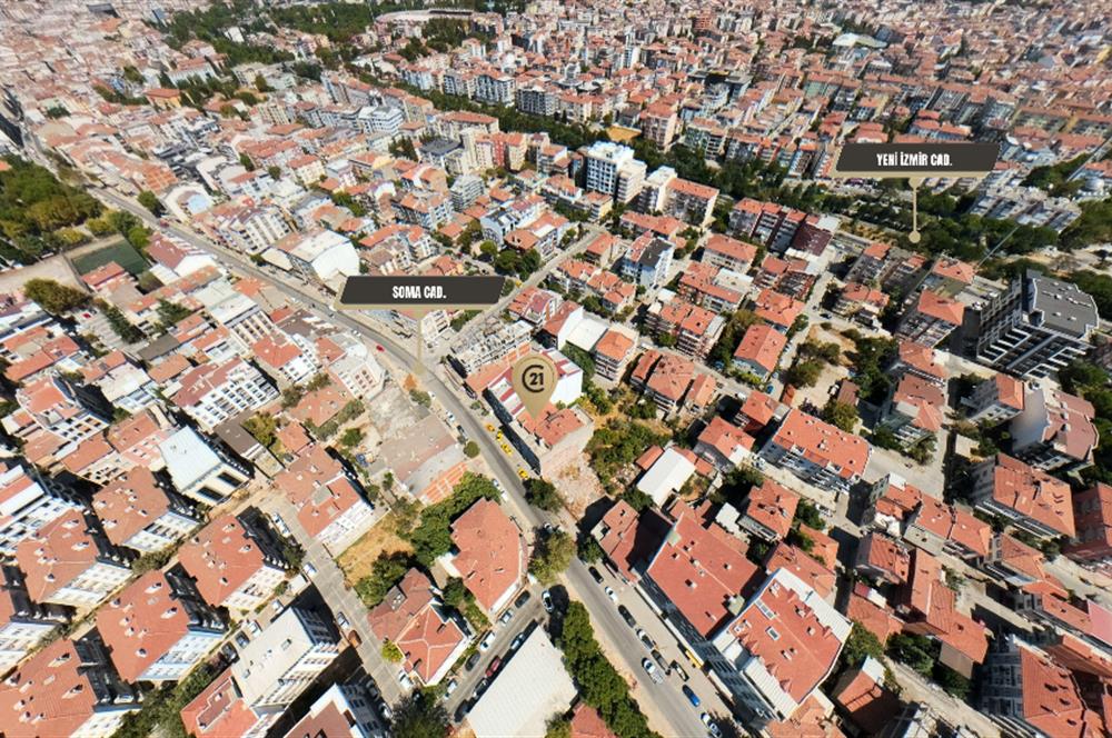 C21 BAL'DAN SOMA CADDESİ ÜZERİNDE SATILIK KOMPLE BİNA
