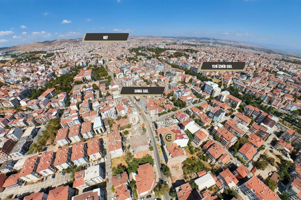 C21 BAL'DAN SOMA CADDESİ ÜZERİNDE SATILIK KOMPLE BİNA