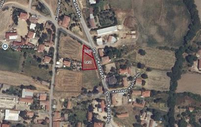 Havsa Kabağaç Köy İçinde 787 m² 2 Bitişik Arsa