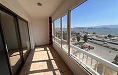 Bayraklı'da Panoramik Deniz Manzaralı Kiralık 3+1 Daire