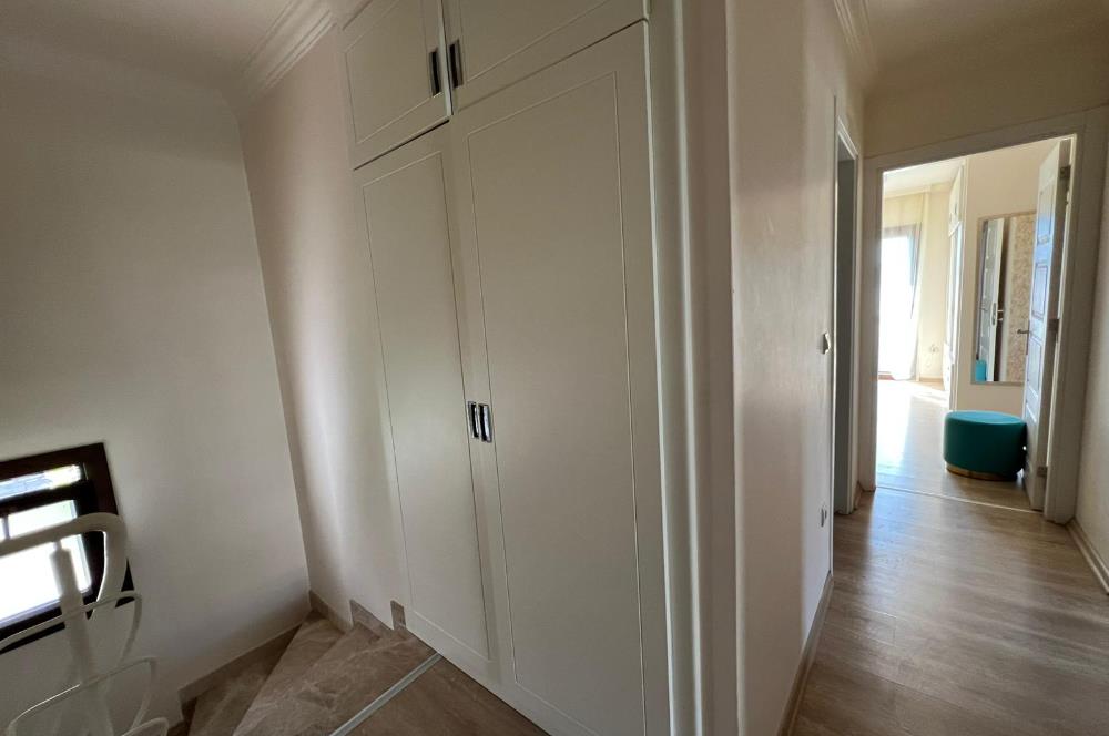 Eskiçeşme'de Havuzlu Sitede Eşyalı 3+1 Kiralık Dubleks