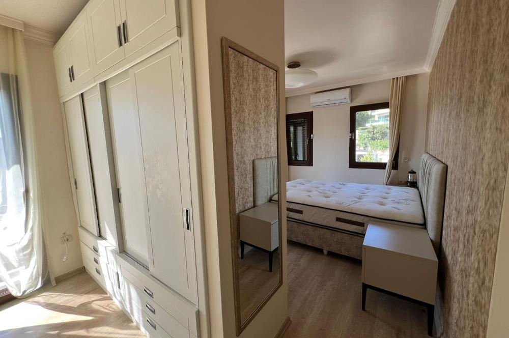 Eskiçeşme'de Havuzlu Sitede Eşyalı 3+1 Kiralık Dubleks