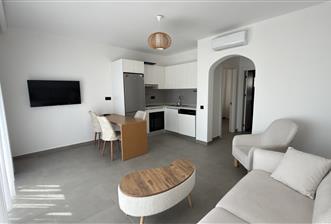 Bitez Asarlık'ta Deniz Manzaralı Havuzlu Tam Eşyalı 1+1 Rezidans Daire - 1 - 36993