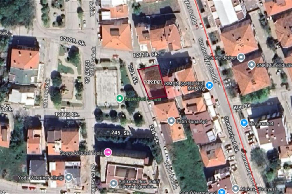 Altıeylül Plevne'de Satılık Konut İmarlı Arsa