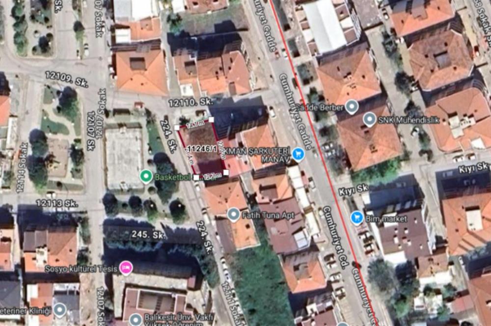 Altıeylül Plevne'de Satılık Konut İmarlı Arsa