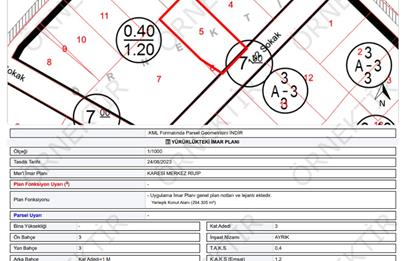 C21 BAL'dan PAŞAALANI MAH. 294 M2 KONUT İMARLI ARSA 