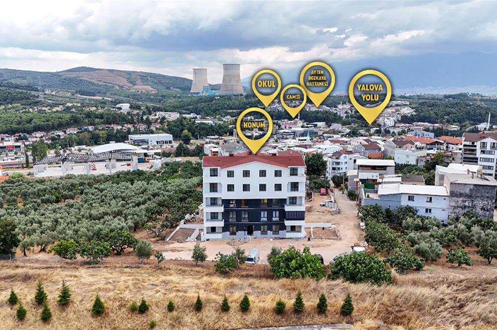 C21 Cius; Ovaakça Çeşmabaşı'nda Sıfır 5+1 Dubleks Daire