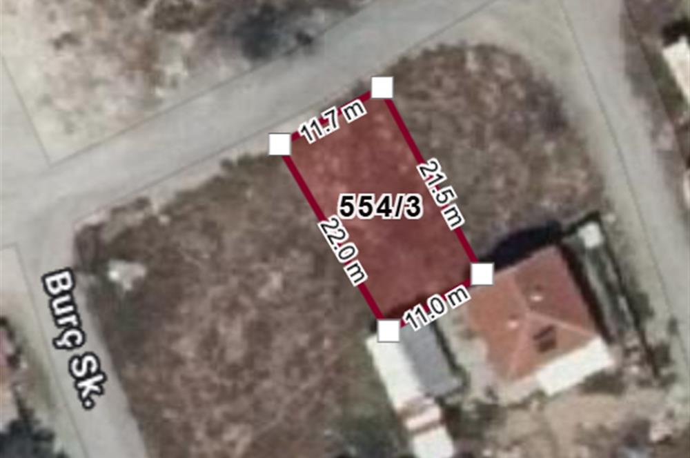 CENTURY 21 VİZYON'DAN ÇİFTLER MERKEZDE 2 KAT İMARLI ARSA 