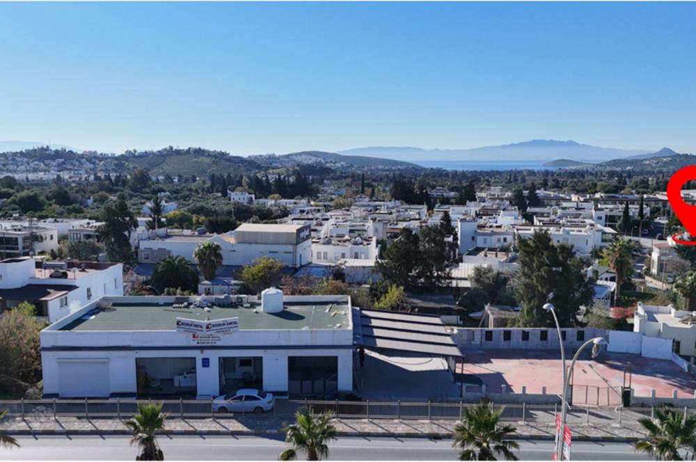 Bodrum Konacık mükemmel konumda 1+1 kiralık ofis