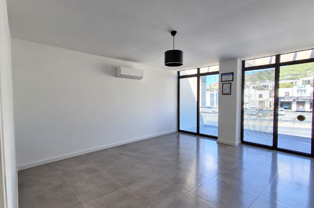 Bodrum Ortakent Anayol üzerinde tabela degeri yüksek kiralik ofis 