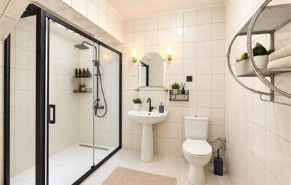 Bodrum Konacık Oasis AVM Arkası Eşyalı, Bahçeli Manzaralı 2+1 Dubleks